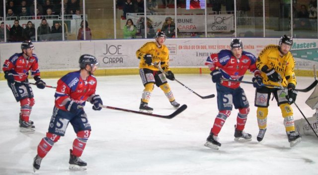 Photo hockey match Angers  - Rouen le 12/01/2018