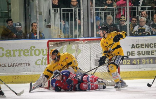 Photo hockey match Angers  - Rouen le 12/01/2018