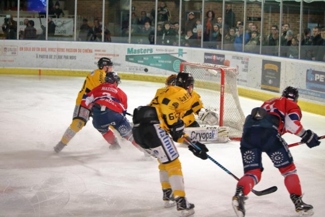 Photo hockey match Angers  - Rouen le 12/01/2018
