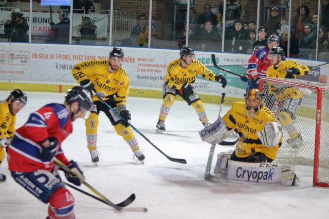 Photo hockey match Angers  - Rouen le 12/01/2018