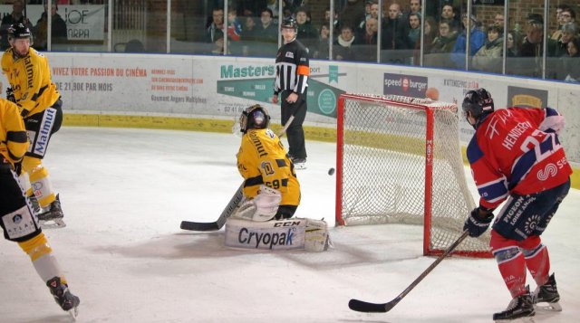 Photo hockey match Angers  - Rouen le 12/01/2018