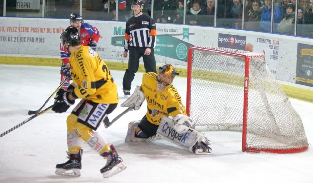 Photo hockey match Angers  - Rouen le 12/01/2018