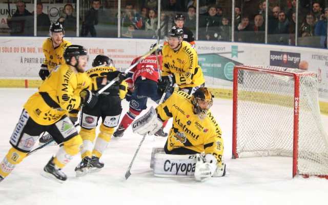Photo hockey match Angers  - Rouen le 12/01/2018