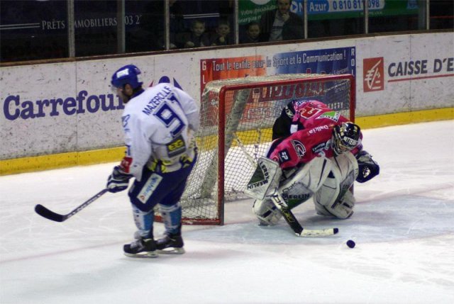 Photo hockey match Amiens  - Dijon  le 27/02/2009