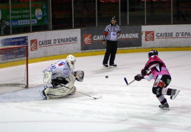Photo hockey match Amiens  - Dijon  le 27/02/2009