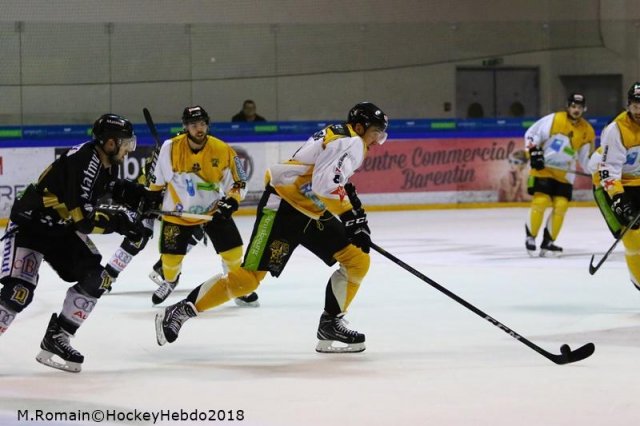 Photo hockey match Rouen - Strasbourg  le 16/01/2018