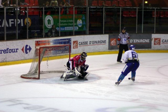 Photo hockey match Amiens  - Dijon  le 27/02/2009