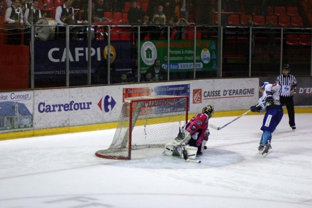 Photo hockey match Amiens  - Dijon  le 27/02/2009