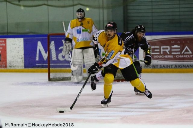 Photo hockey match Rouen - Strasbourg  le 16/01/2018