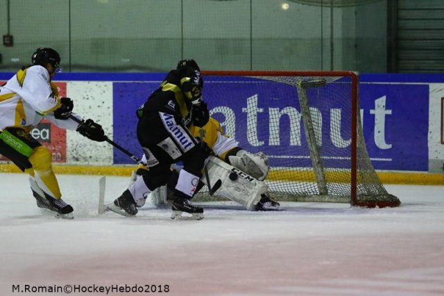 Photo hockey match Rouen - Strasbourg  le 16/01/2018