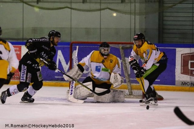 Photo hockey match Rouen - Strasbourg  le 16/01/2018