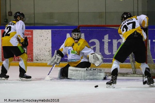 Photo hockey match Rouen - Strasbourg  le 16/01/2018
