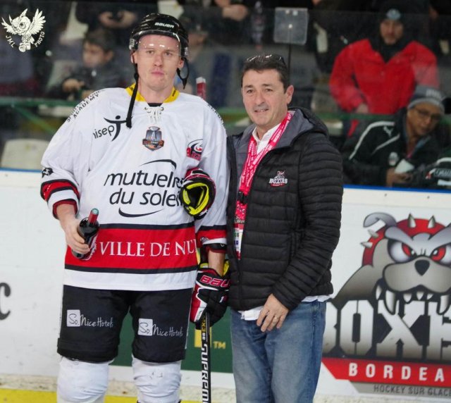 Photo hockey match Bordeaux - Nice le 14/01/2018