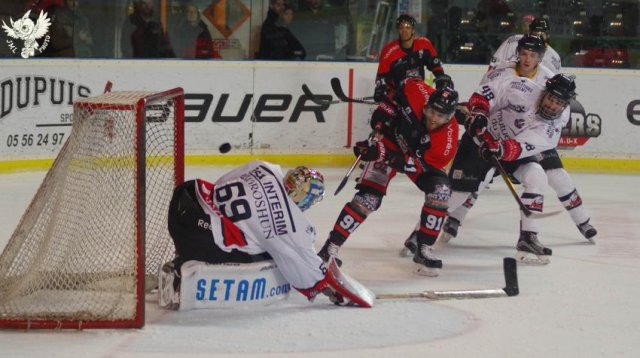 Photo hockey match Bordeaux - Nice le 14/01/2018