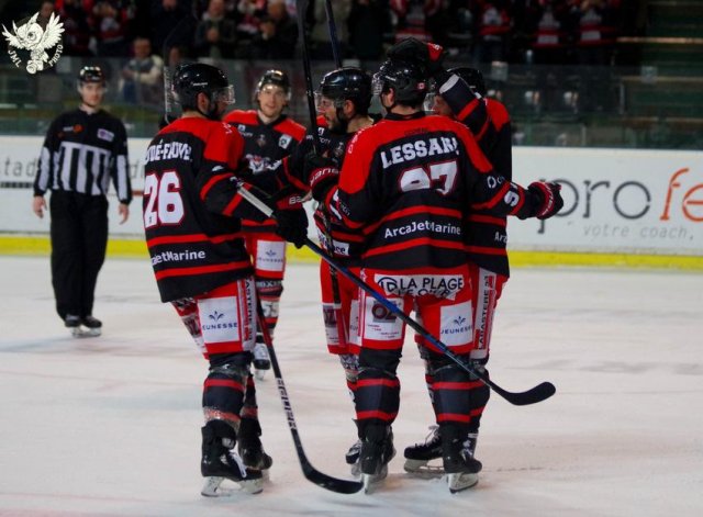 Photo hockey match Bordeaux - Nice le 14/01/2018