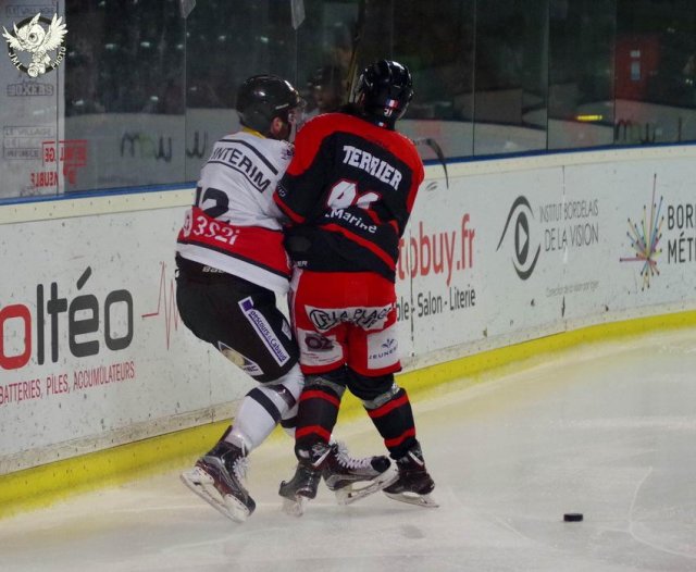 Photo hockey match Bordeaux - Nice le 14/01/2018