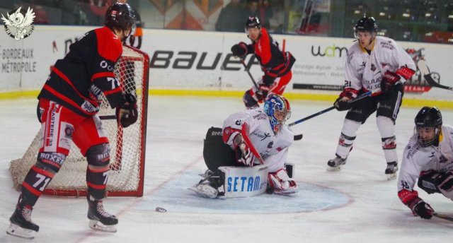 Photo hockey match Bordeaux - Nice le 14/01/2018