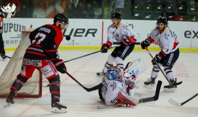 Photo hockey match Bordeaux - Nice le 14/01/2018