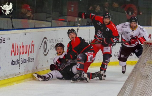 Photo hockey match Bordeaux - Nice le 14/01/2018