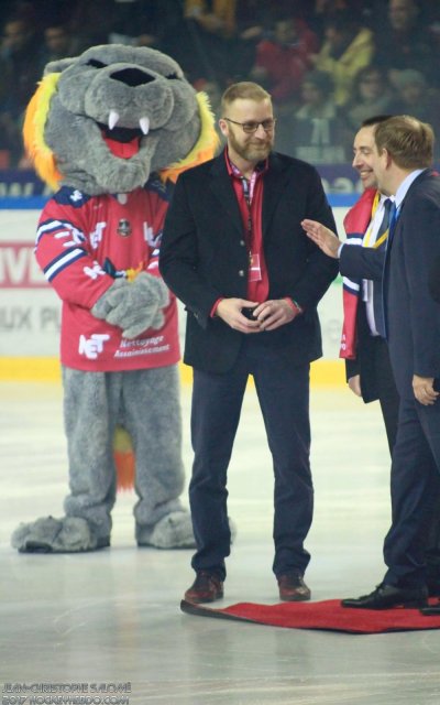 Photo hockey match Grenoble  - Angers  le 16/01/2018