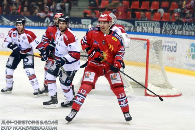 Photo hockey match Grenoble  - Angers  le 16/01/2018
