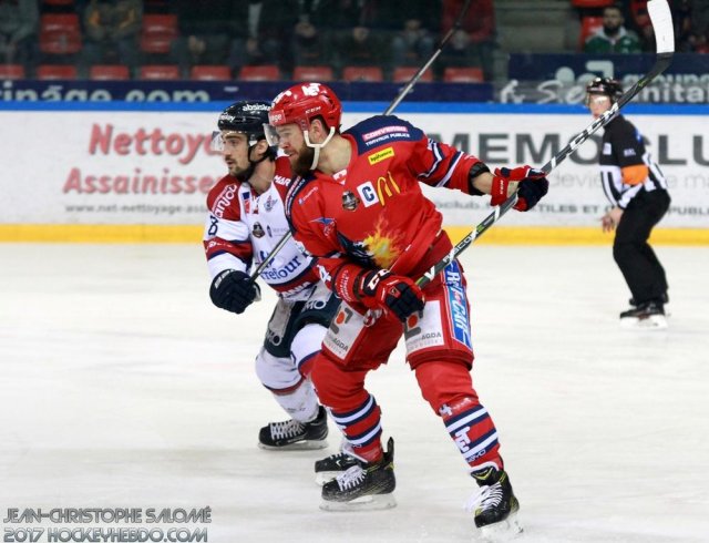 Photo hockey match Grenoble  - Angers  le 16/01/2018