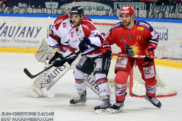 Photo hockey match Grenoble  - Angers  le 16/01/2018
