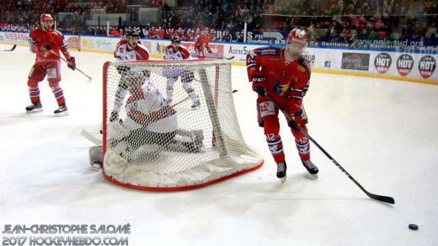 Photo hockey match Grenoble  - Angers  le 16/01/2018