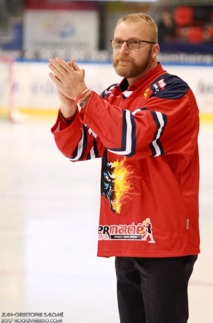 Photo hockey match Grenoble  - Angers  le 16/01/2018