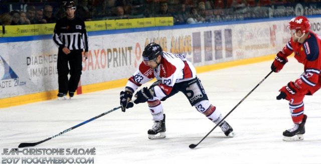 Photo hockey match Grenoble  - Angers  le 16/01/2018