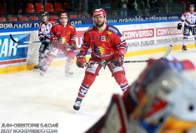 Photo hockey match Grenoble  - Angers  le 16/01/2018