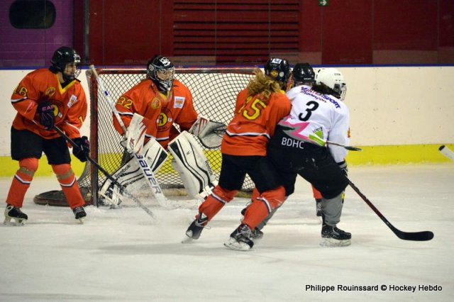 Photo hockey reportage Fem Elite : L'Aigle résiste aux Rafales