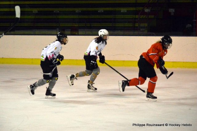 Photo hockey reportage Fem Elite : L'Aigle résiste aux Rafales