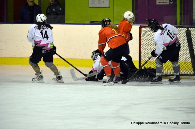 Photo hockey reportage Fem Elite : L'Aigle résiste aux Rafales