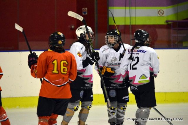 Photo hockey reportage Fem Elite : L'Aigle résiste aux Rafales