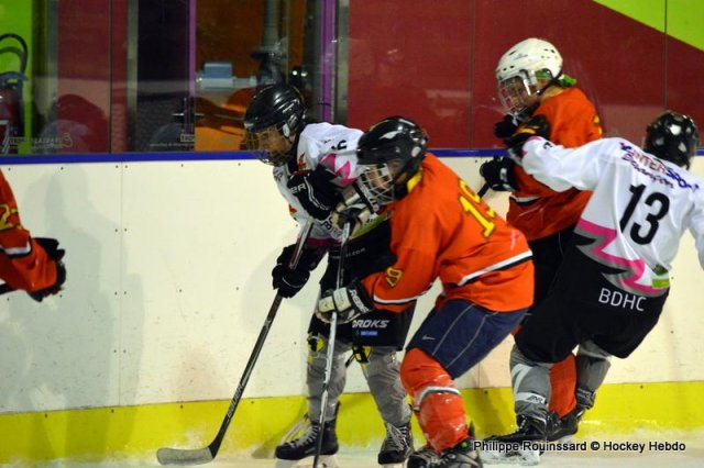 Photo hockey reportage Fem Elite : L'Aigle résiste aux Rafales