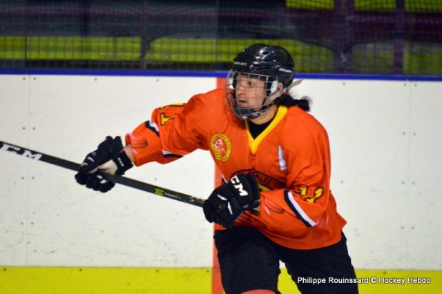 Photo hockey reportage Fem Elite : L'Aigle résiste aux Rafales