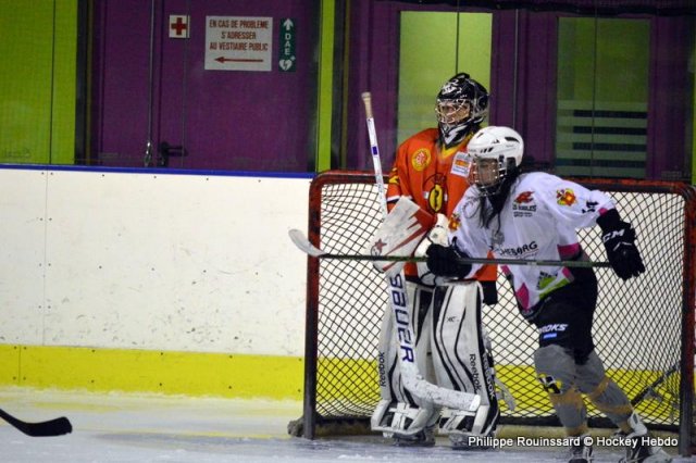 Photo hockey reportage Fem Elite : L'Aigle résiste aux Rafales