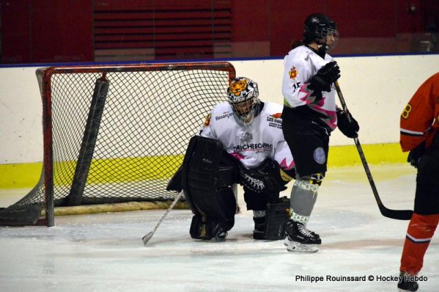 Photo hockey reportage Fem Elite : L'Aigle résiste aux Rafales