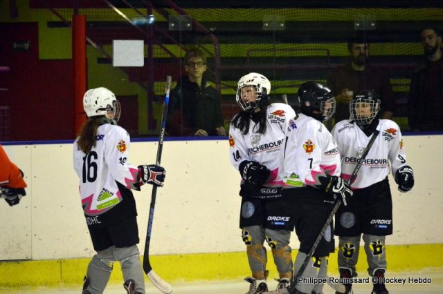 Photo hockey reportage Fem Elite : L'Aigle résiste aux Rafales