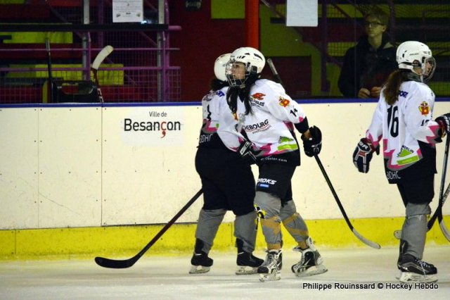 Photo hockey reportage Fem Elite : L'Aigle résiste aux Rafales