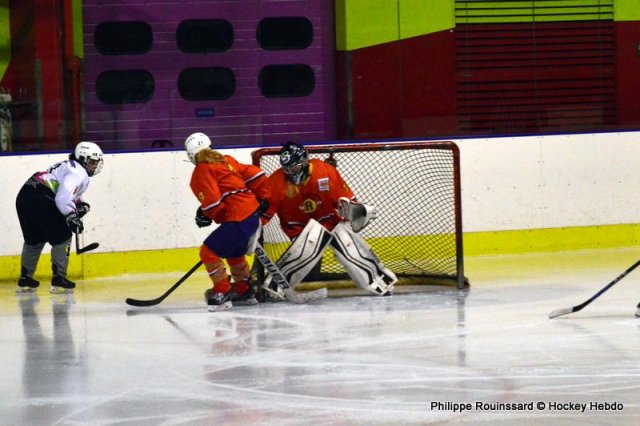 Photo hockey reportage Fem Elite : L'Aigle résiste aux Rafales