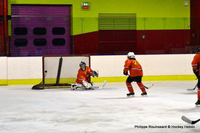 Photo hockey reportage Fem Elite : L'Aigle résiste aux Rafales
