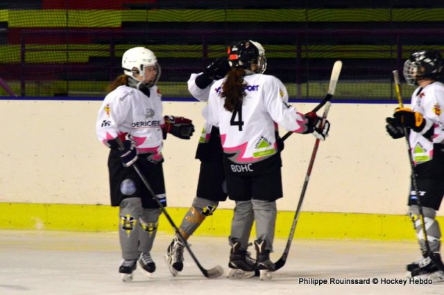 Photo hockey reportage Fem Elite : L'Aigle résiste aux Rafales