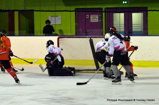 Photo hockey reportage Fem Elite : L'Aigle résiste aux Rafales