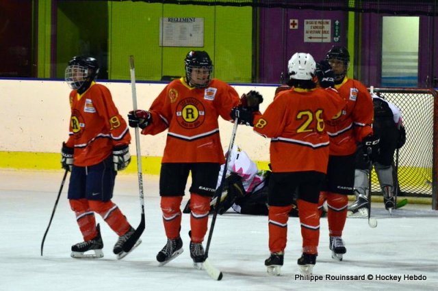 Photo hockey reportage Fem Elite : L'Aigle résiste aux Rafales