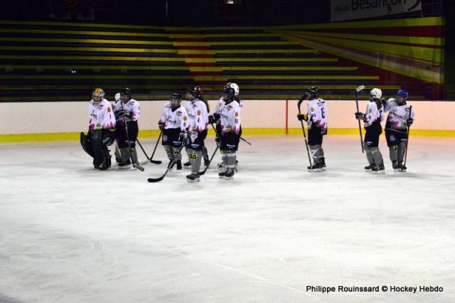Photo hockey reportage Fem Elite : L'Aigle résiste aux Rafales