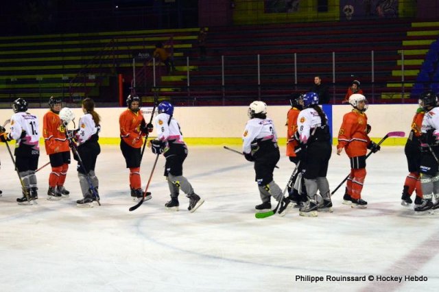 Photo hockey reportage Fem Elite : L'Aigle résiste aux Rafales
