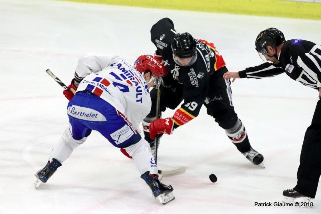 Photo hockey match Nice - Lyon le 19/01/2018