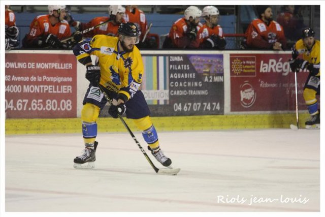 Photo hockey match Montpellier  - Limoges le 20/01/2018